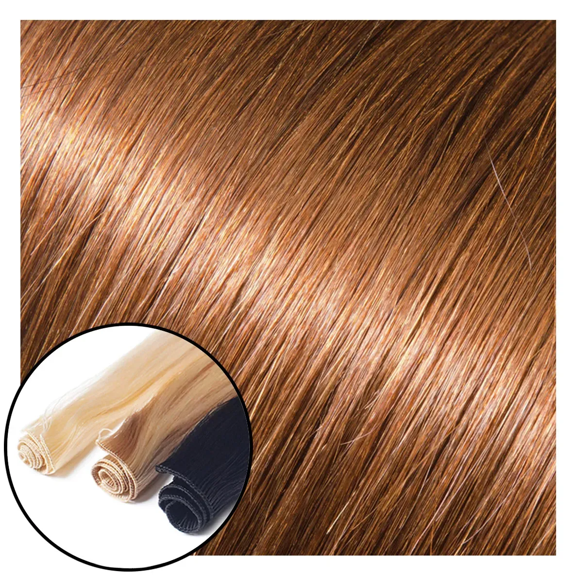 Babe Hand Tied Wefts 18" Extensions #5b Roxanne
