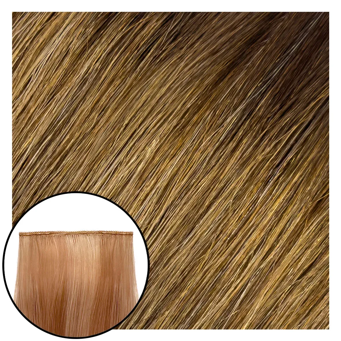 Babe Ideal Hybrid Balayage Extensions #2-4/6/27A/12/613 Shauna