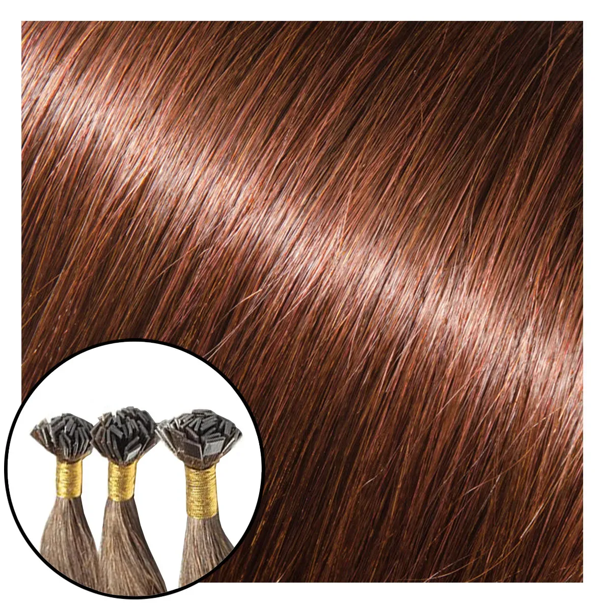 Babe Fusion 22" Straight Extensions #3R Betsy