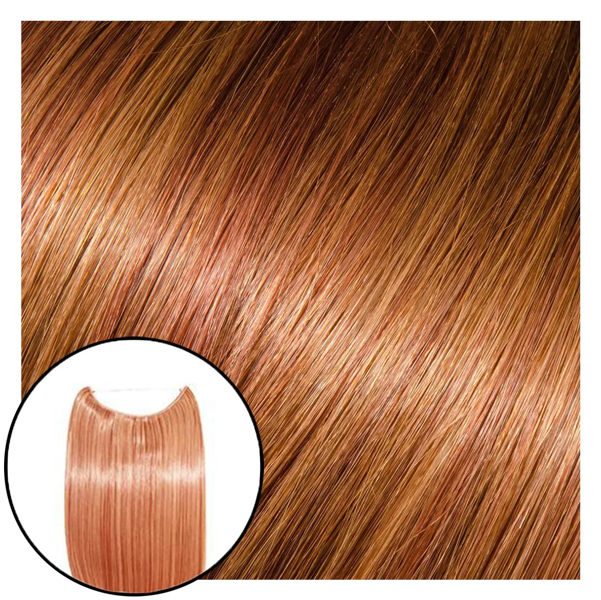 Babe Crown Hair Extensions #30/33 Ruby