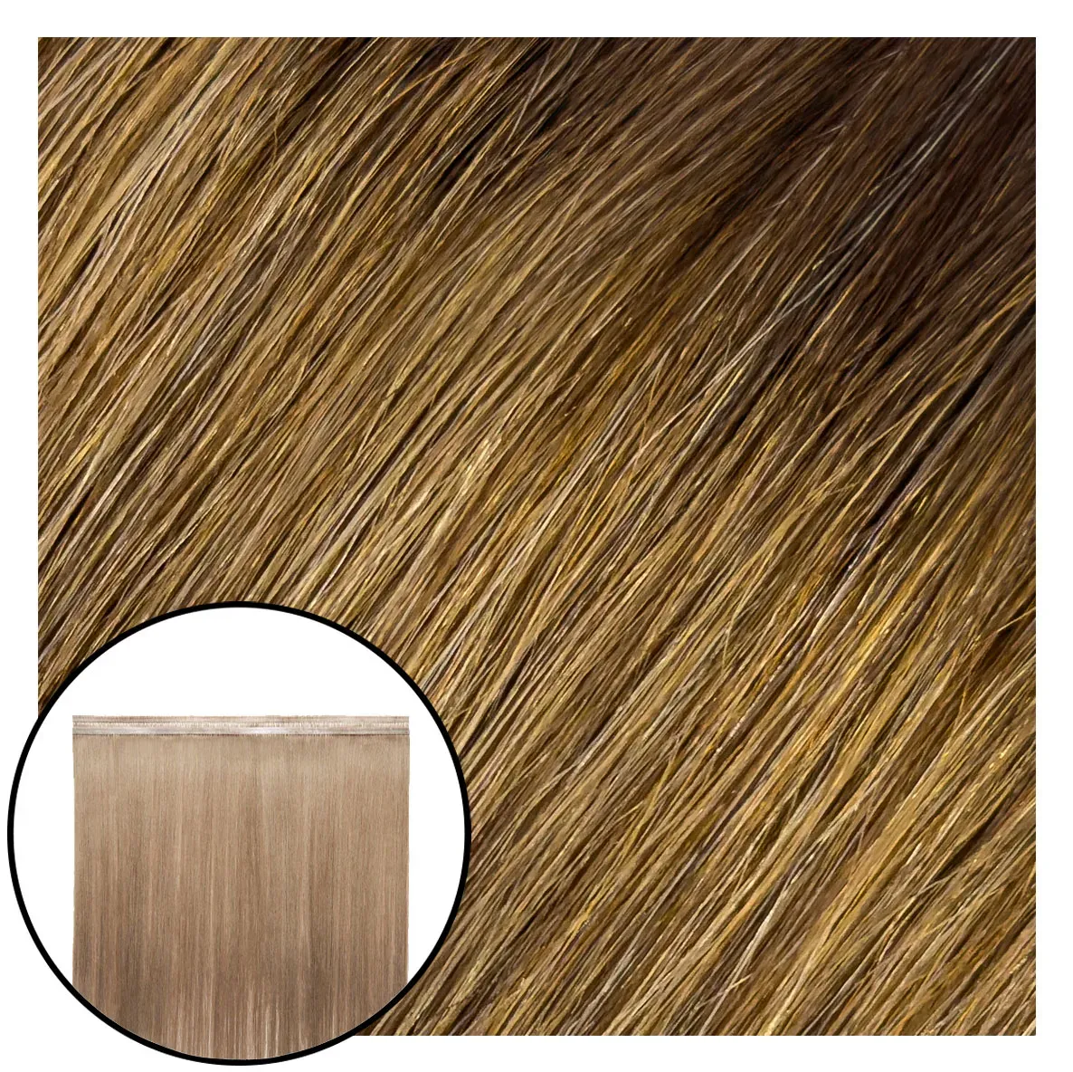 Babe Quick Fit Tape Balayage Extensions #2-4/6/27A/12/613 Shauna