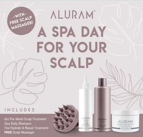 Aluram Pre-Wash Scalp Treatment Box Kit