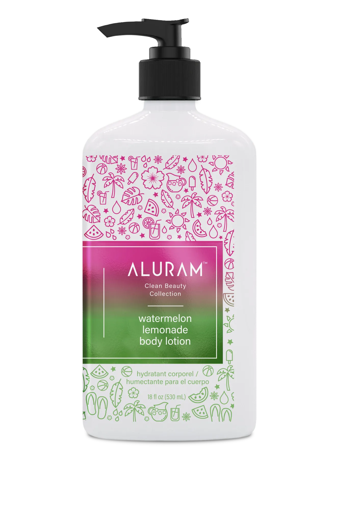 Aluram Watermelon Lemonade Body Lotion 18 oz. – 530 mL Skin Moisturizer