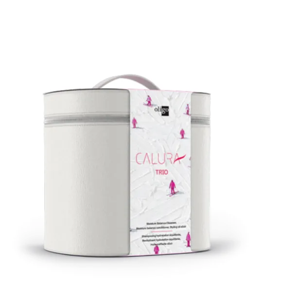 Calura Care MOISTURE BALANCE Shampoo-Conditioner-Elixir Holiday Kit