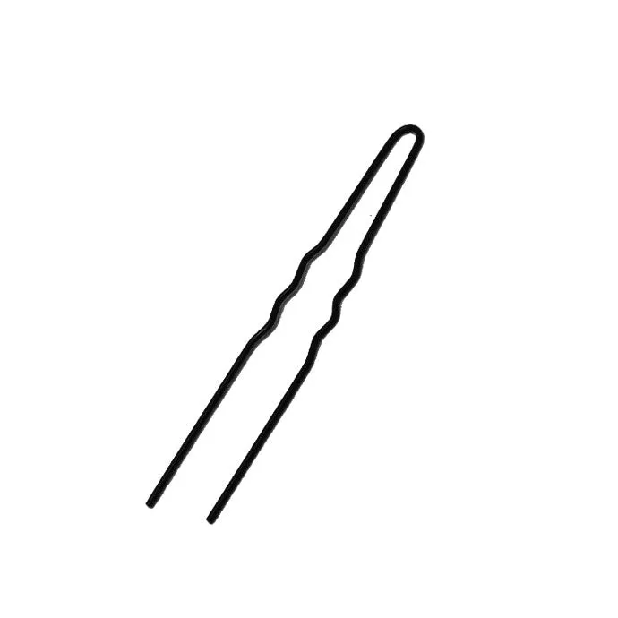 Flair Hair Pins Black 3″ – 1/2 lbs. Box – Coated Metal Pin for Easy Glide and Comfort