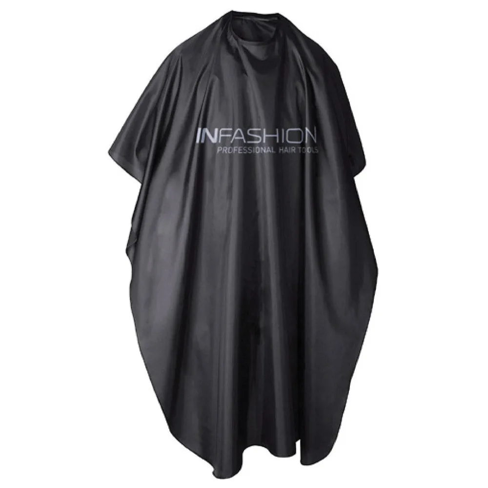 Infashion Hair Cutting Cape Polyester – Adjustable – 56” x 45”