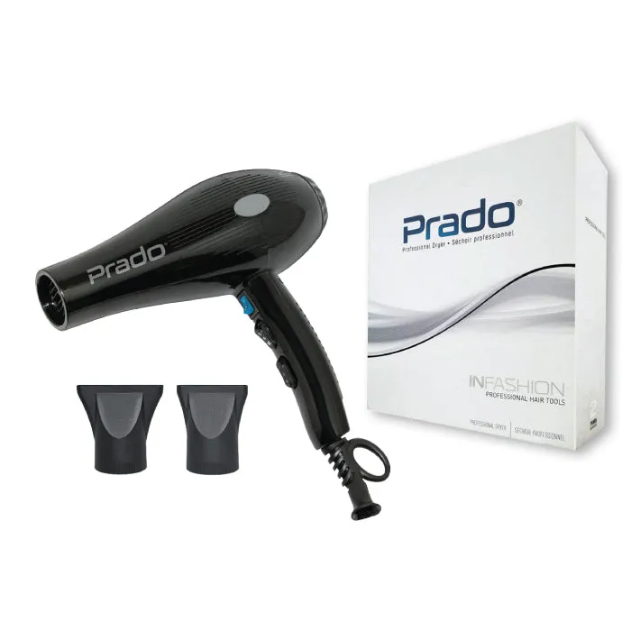 Infashion Prado Professional Hair Dryer AET3002 – 1875w – Ceramic – Tourmaline with Integrated Ionic Technology