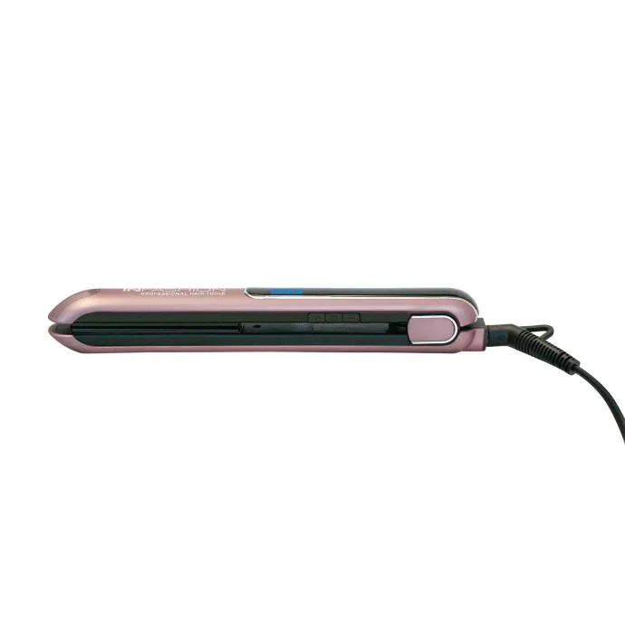 Infashion Professional Flat Iron Hair Straightener – Rose Gold 1″ – AET2003-RG