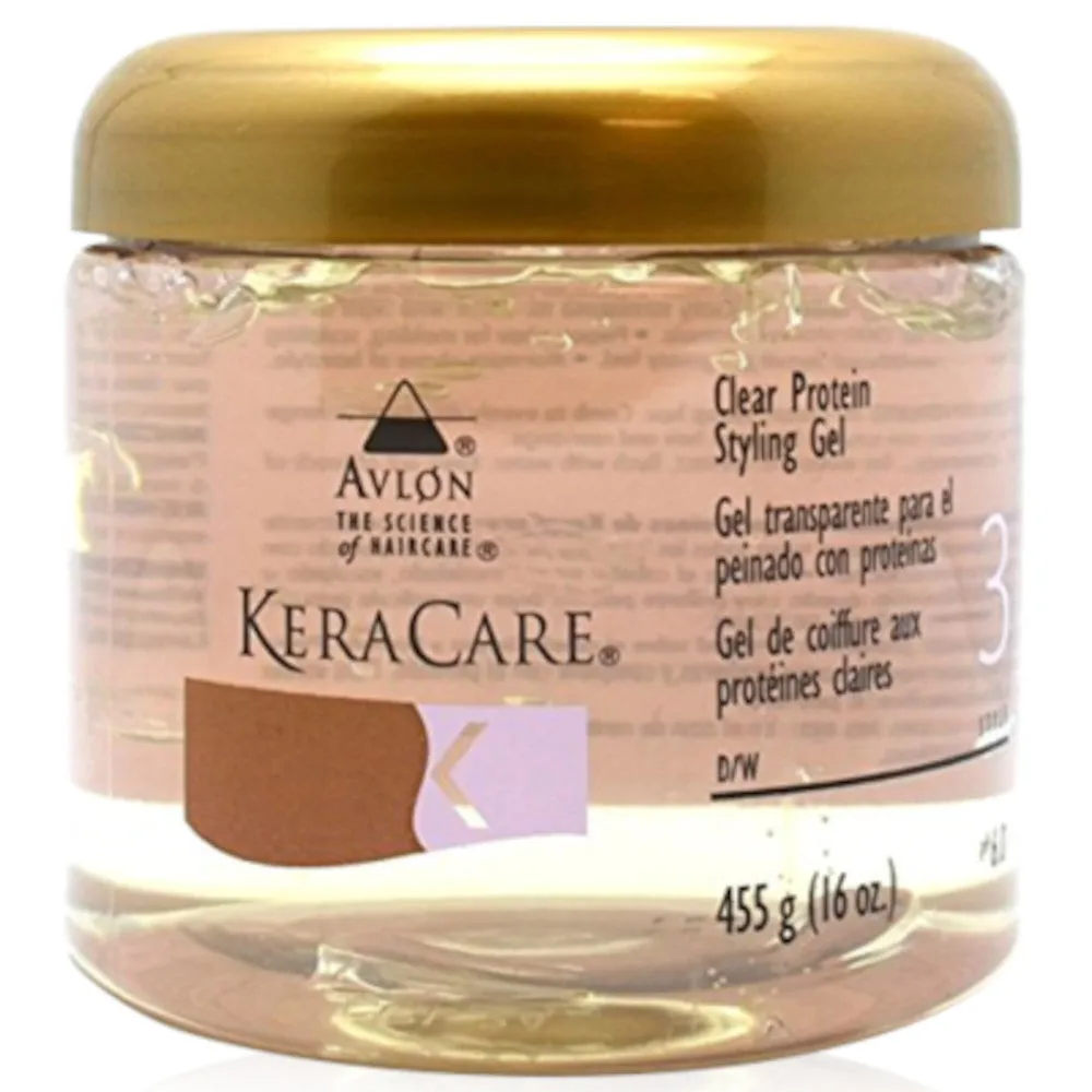 KeraCare Clear Protein Styling Gel – 455 g