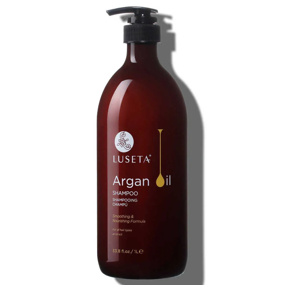 Luseta Argan Oil Shampoo 1 L β Soothing & Nourishing
