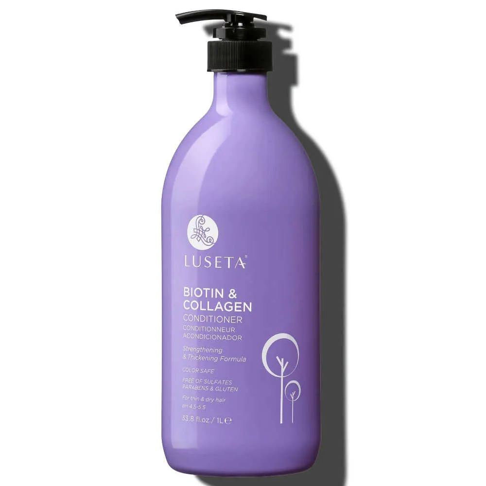 Luseta Biotin & Collagen Conditioner 1 L β For Thin & Dry Hair