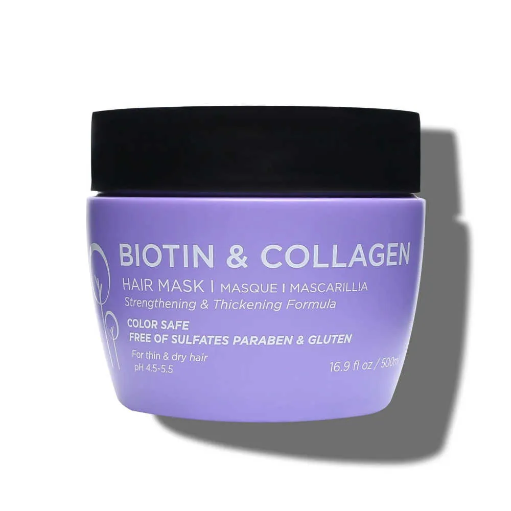 Luseta Biotin & Collagen Mask 500 mL – Strengthening & Thickening