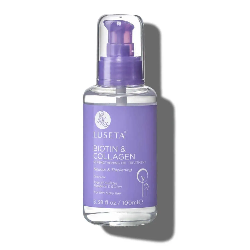 Luseta Biotin & Collagen Strengthening Oil Treatment 100 mL – Nourishing & Thickening