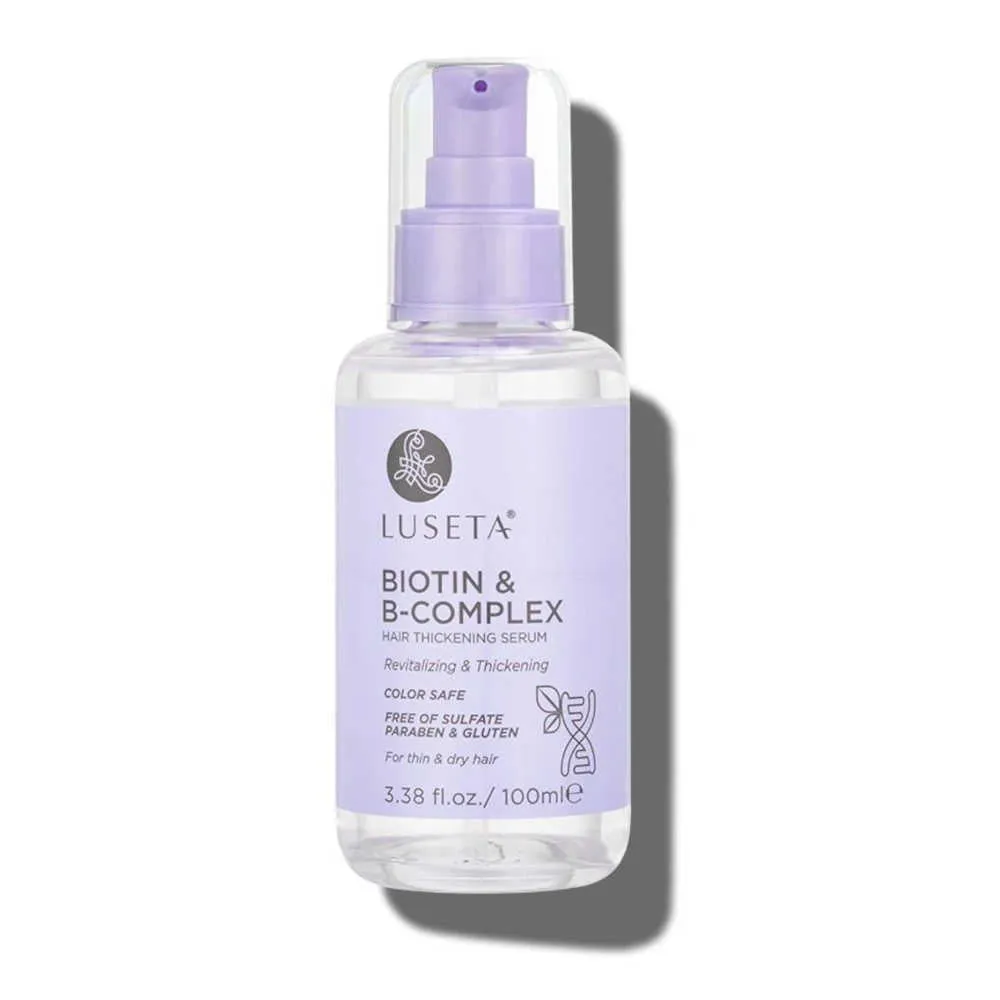 Luseta Biotin B-Complex Hair Serum 100 mL – Revitalizing & Thickening