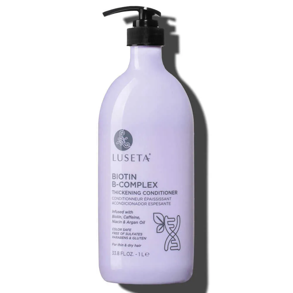 Luseta Biotin B-Complex Thickening Conditioner 1 L β For Thin & Dry Hair