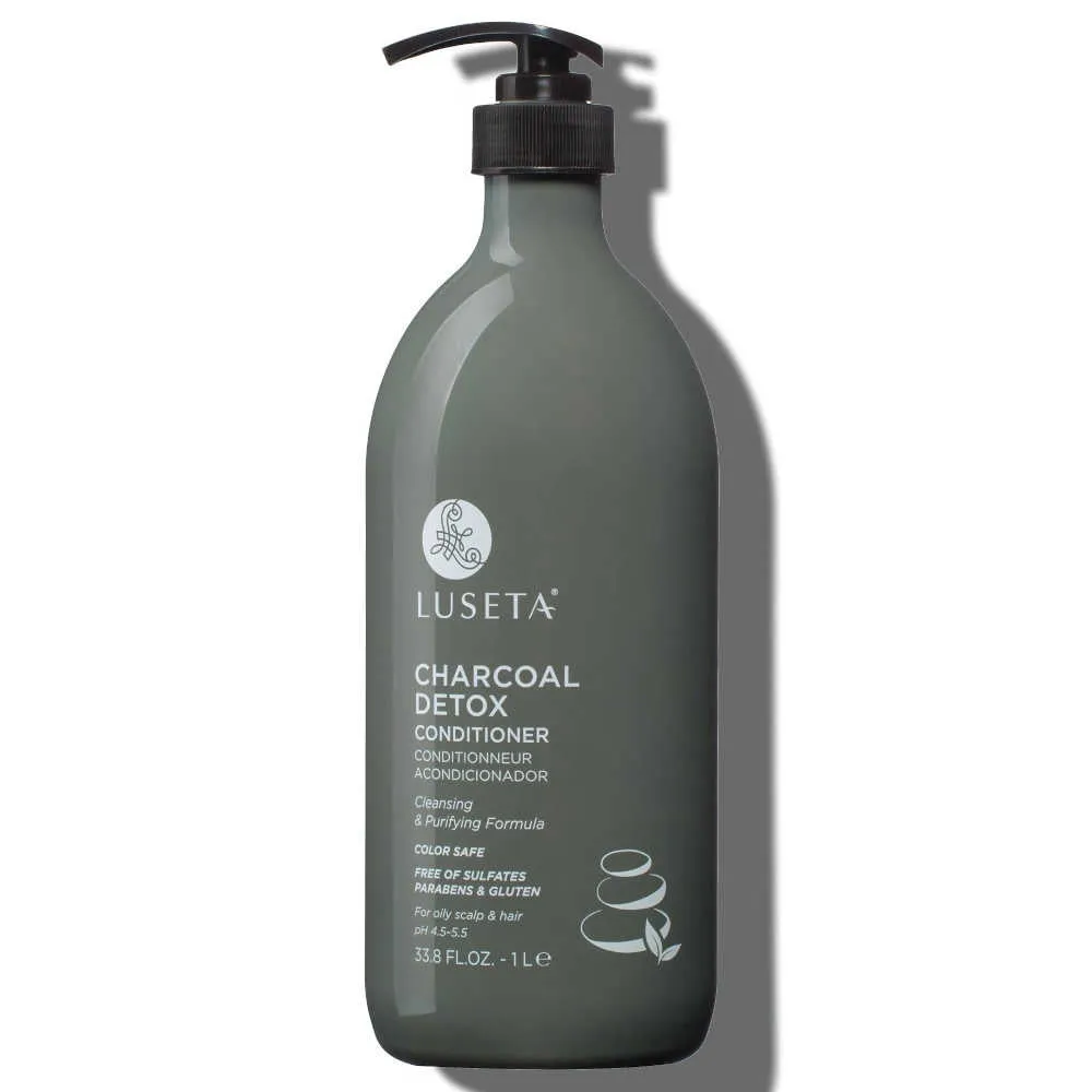 Luseta Charcoal Detox Conditioner 1 L β Cleansing & Purifying