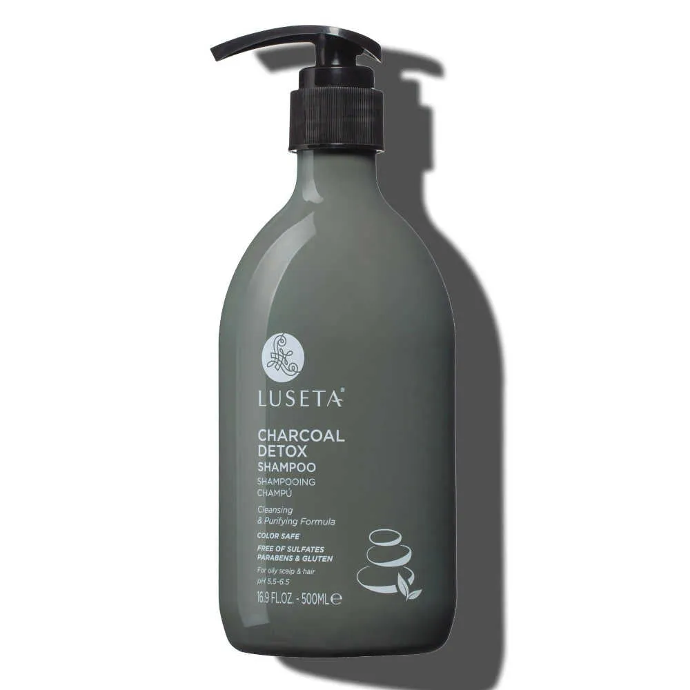 Luseta Charcoal Detox Shampoo 500 mL – Cleansing & Purifying