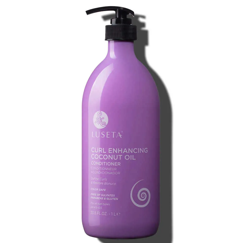 Luseta Curl Enhancing Coconut Oil Conditioner 1 L β Define Curls & Restore Bounce β For All Curl Types