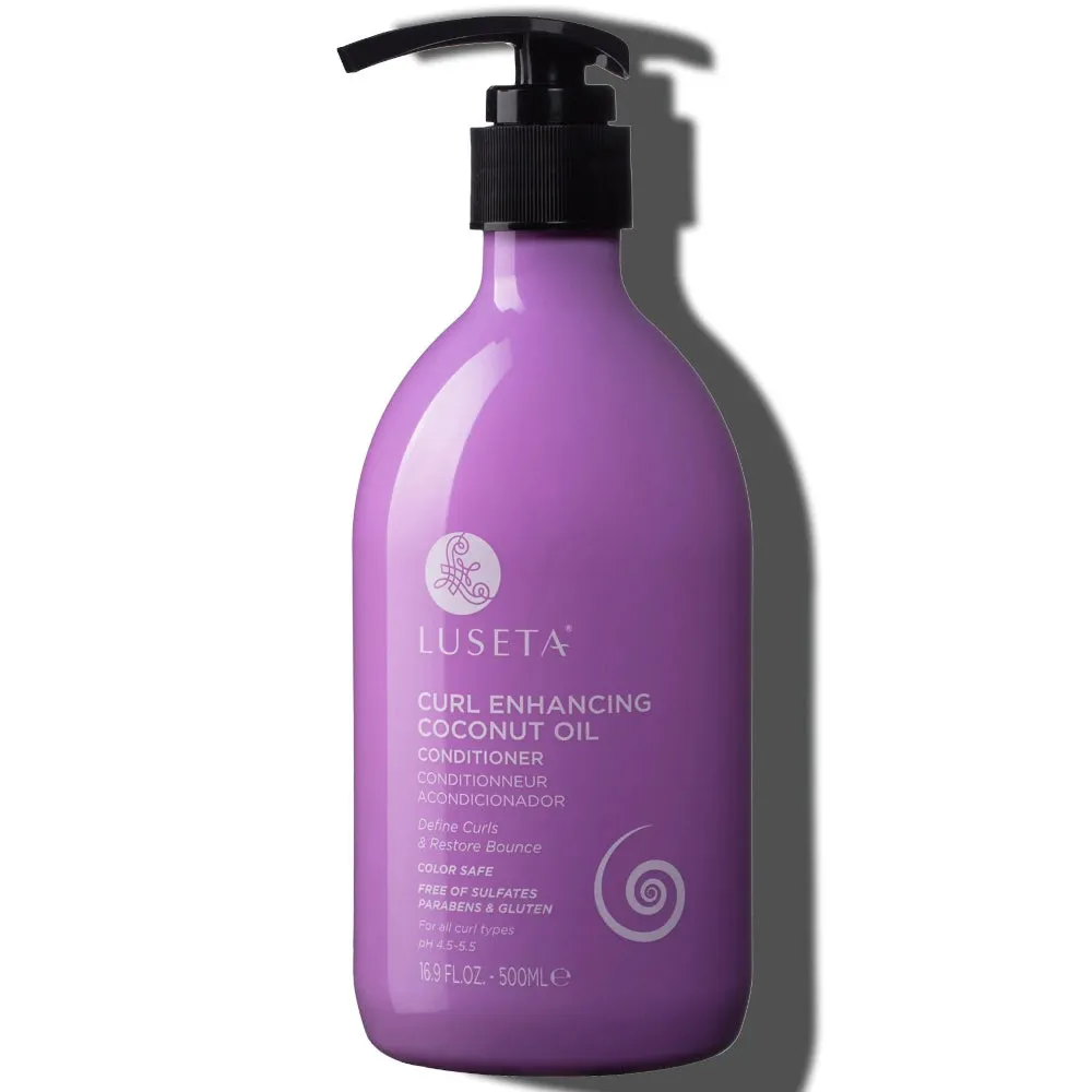 Luseta Curl Enhancing Coconut Oil Conditioner 500 mL β Define Curls & Restore Bounce β For All Curl Types