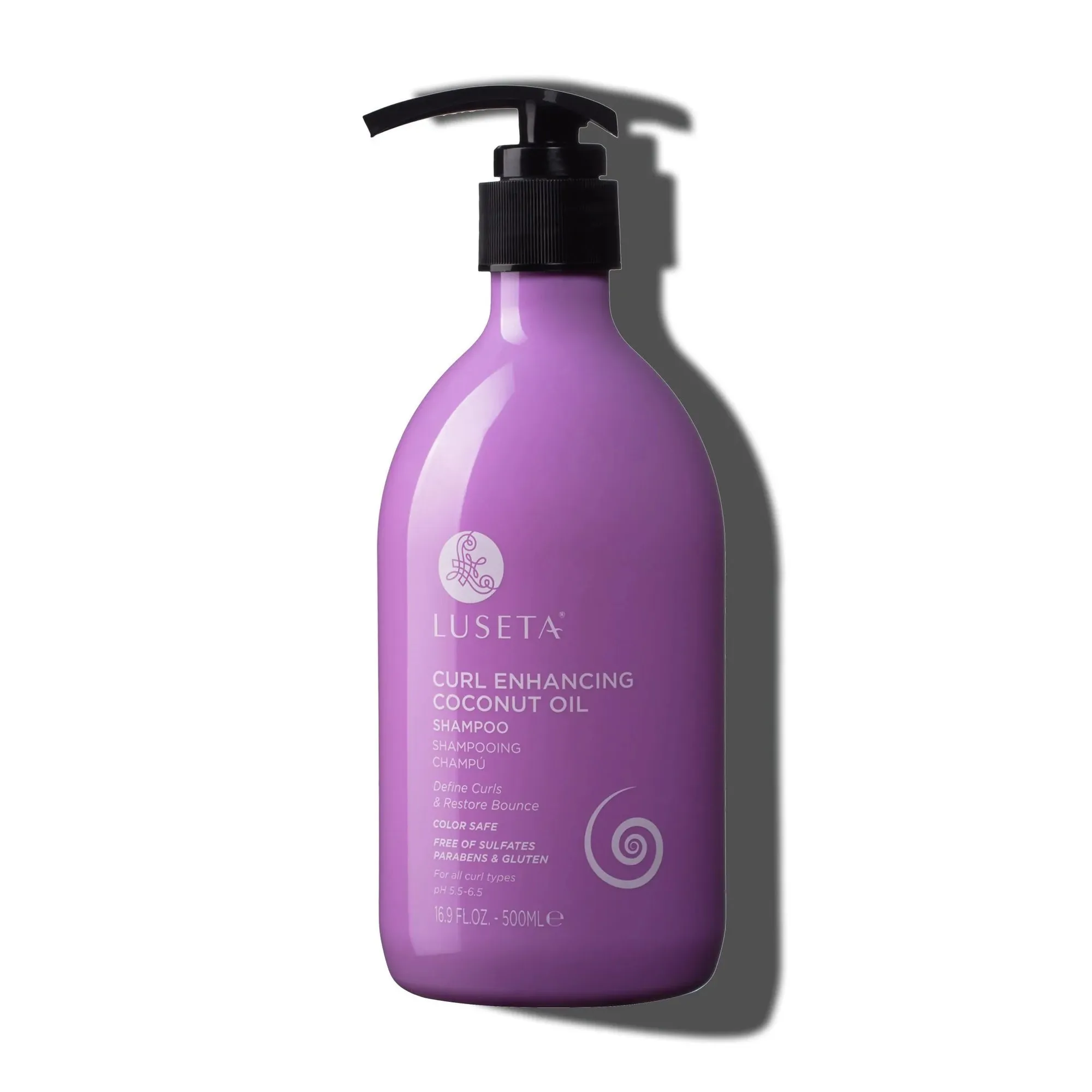 Luseta Curl Enhancing Coconut Oil Shampoo 500 mL β Define Curls & Restore Bounce β For All Curl Types