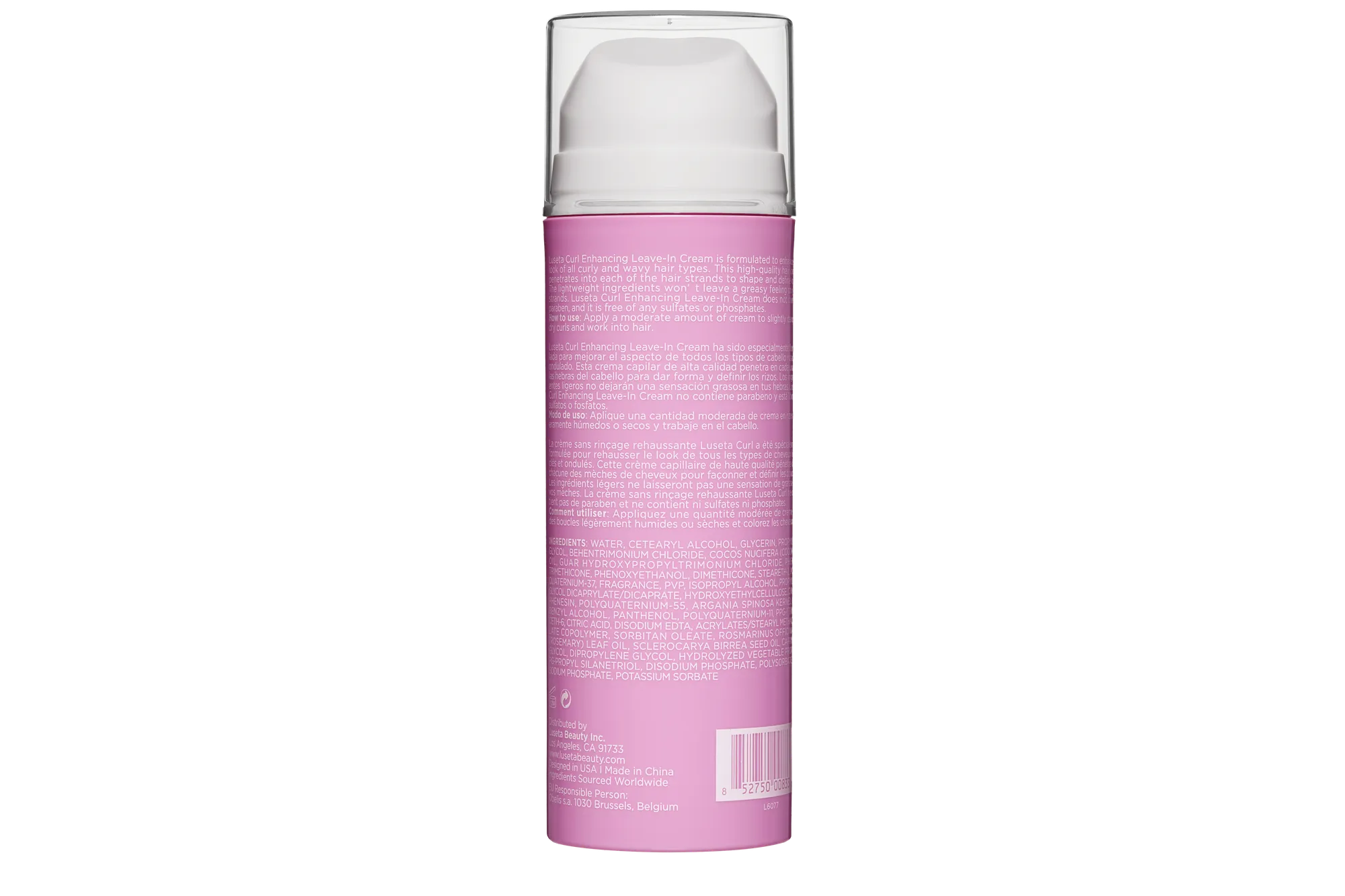 Luseta Curl Enhancing Leave-in Cream 150 mL – Define Curls, Shape and Shine