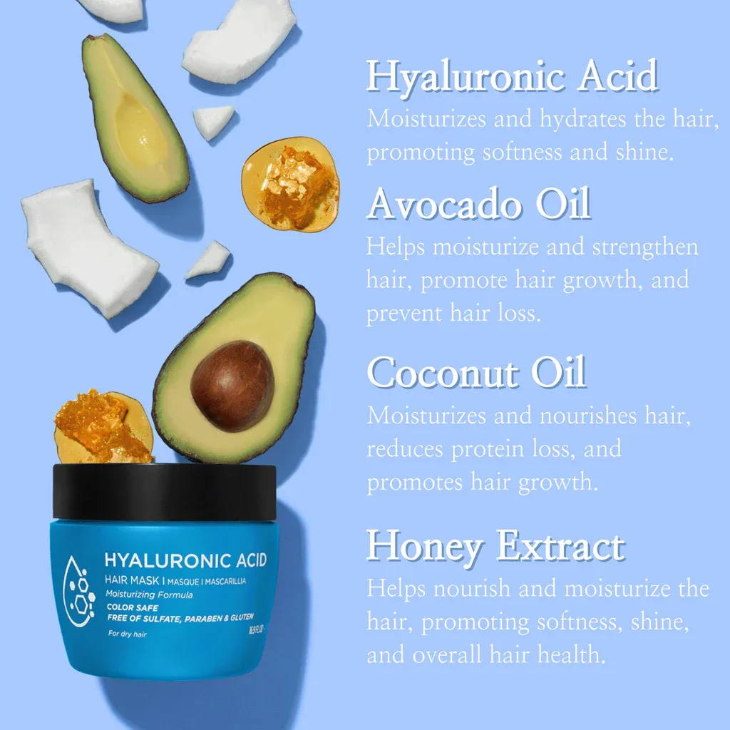 Luseta Hyaluronic Acid Hair Mask 500 mL