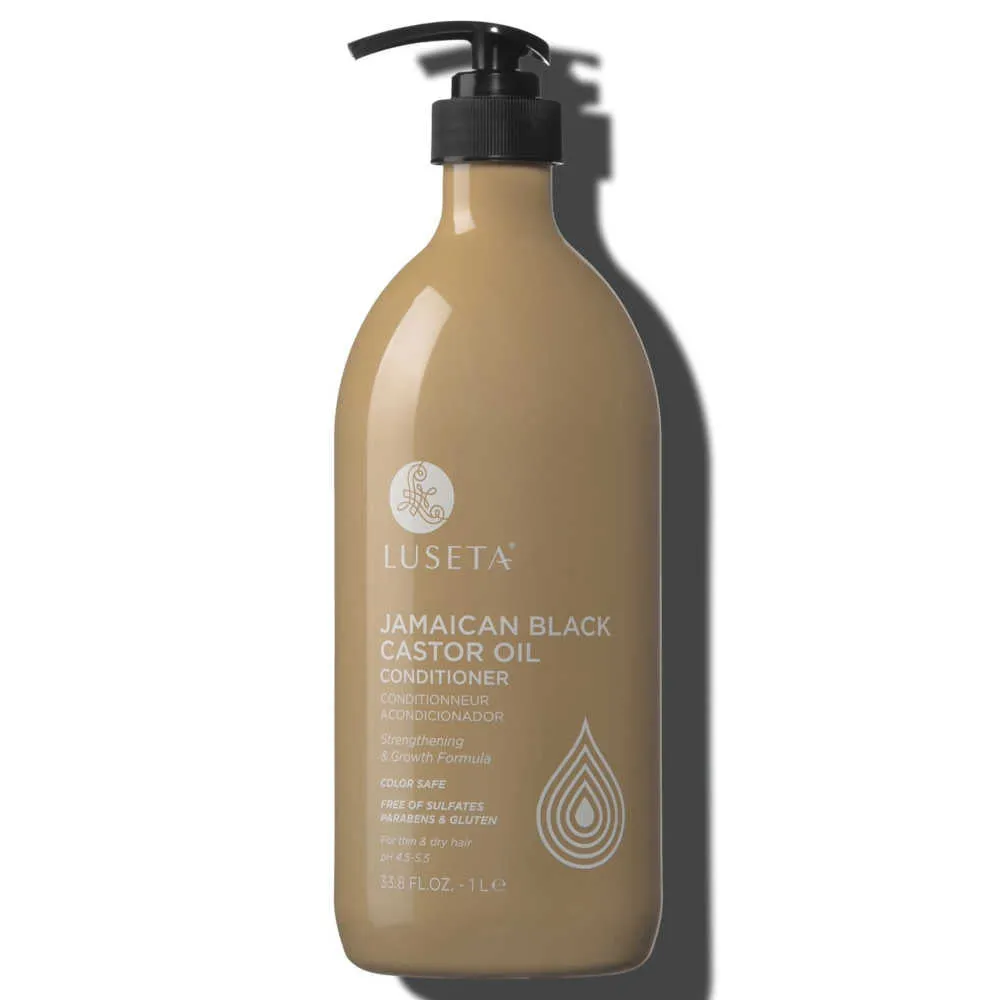 Luseta Jamaican Black Castor Oil Conditioner 1 L β For Thin & Dry Hair