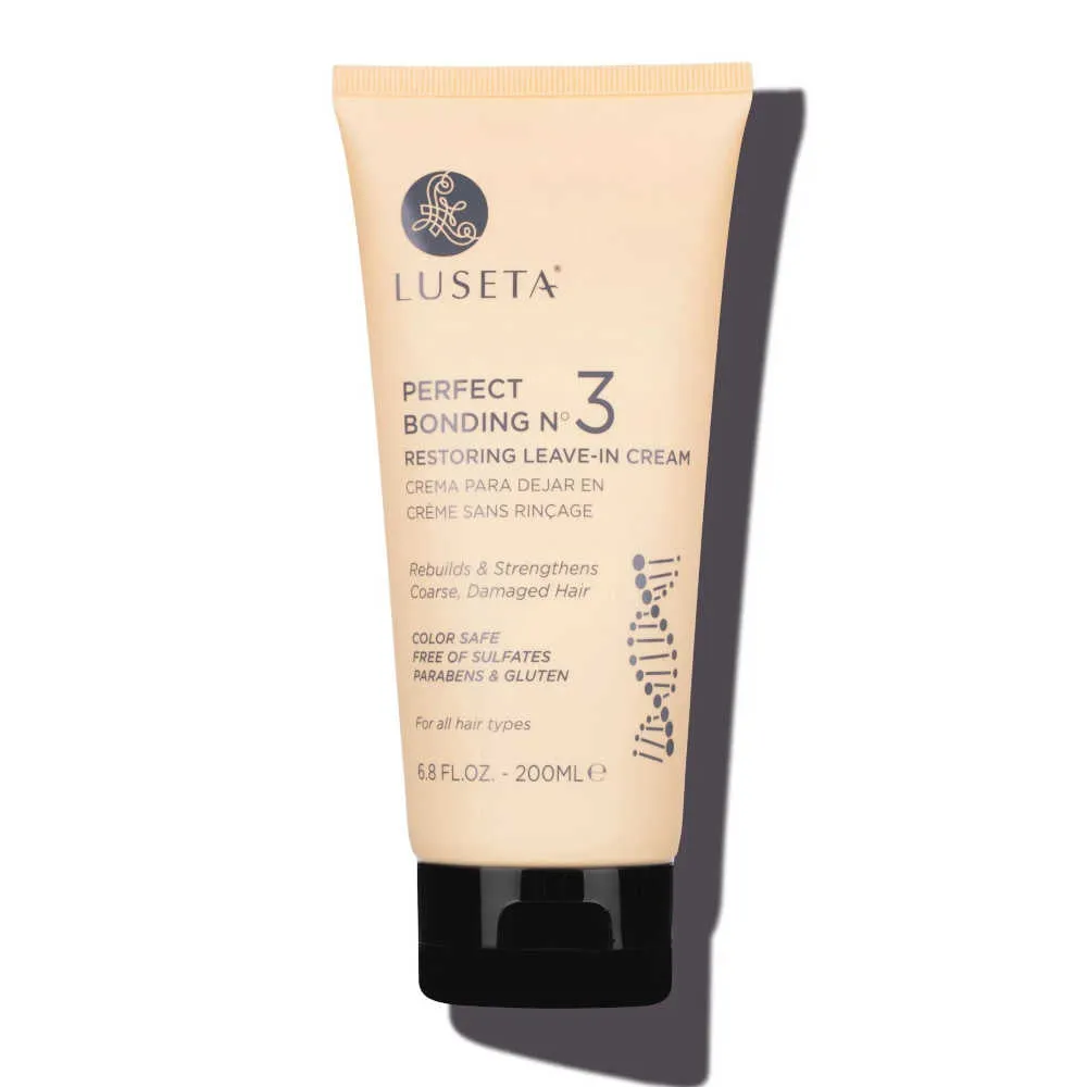 Luseta Perfect Bonding No. 3 Restoring Leave-in Cream 200 mL – Restores & Repairs Damaged Hair – For All Hair Types