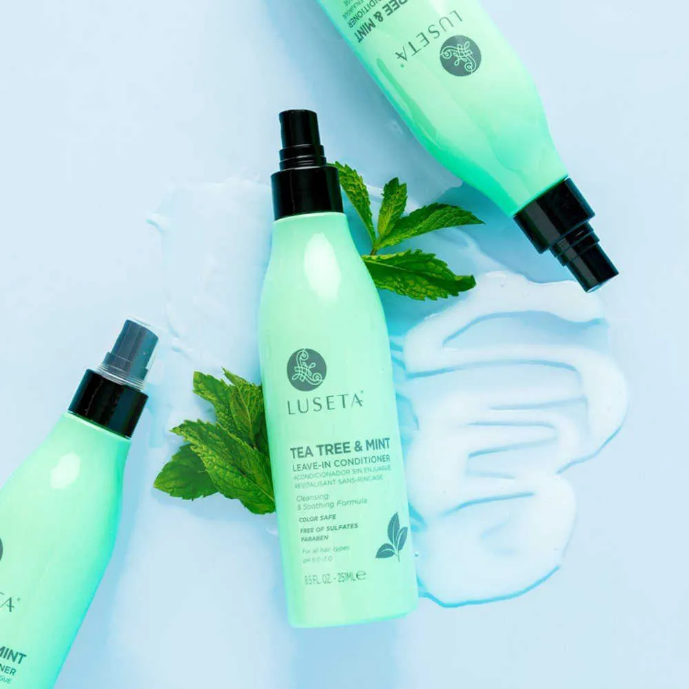 Luseta Tea Tree & Mint Leave-in Conditioner 251 mL – Cleansing & Soothing