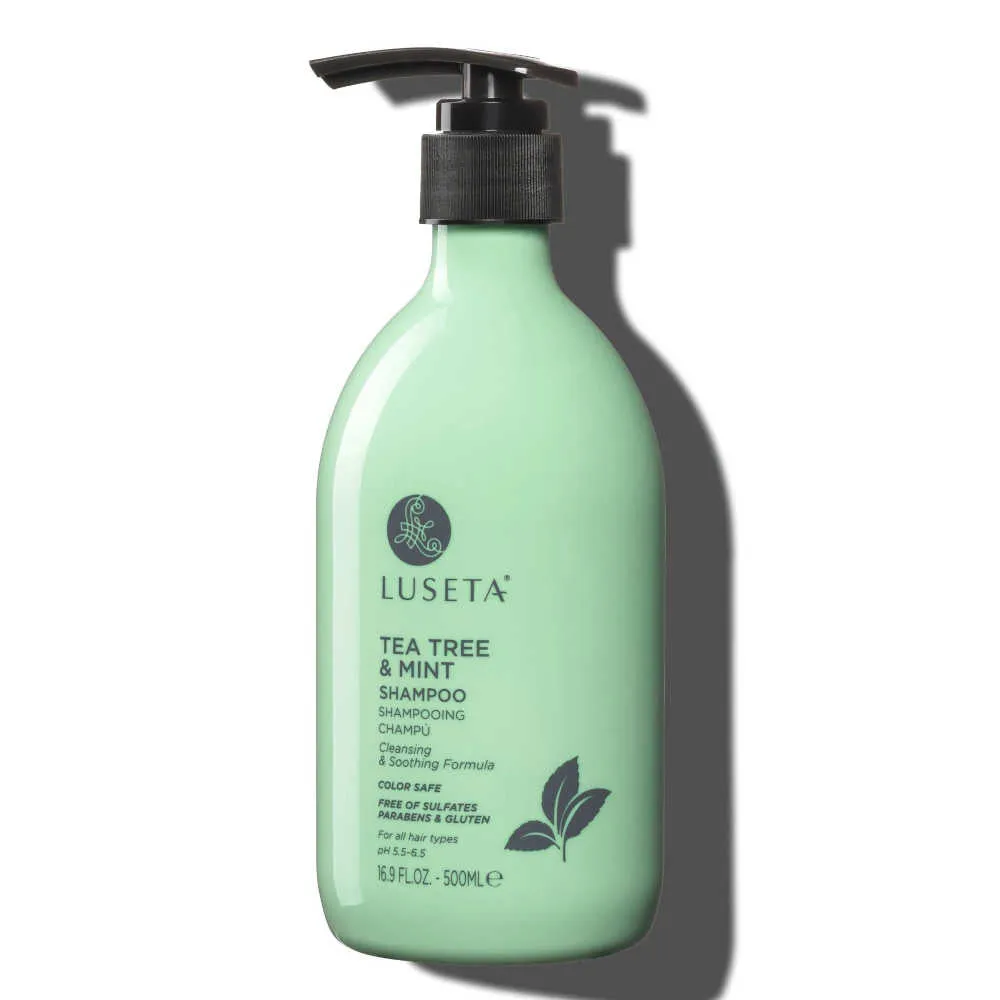 Luseta Tea Tree & Mint Shampoo 500 mL – Cleansing & Soothing
