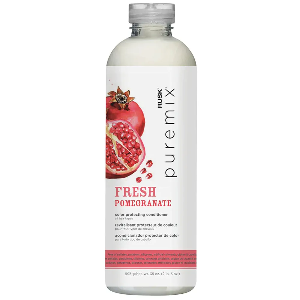 Rusk Puremix Color Protecting Conditioner – Fresh Pomegranate – 1 L – 35 oz.
