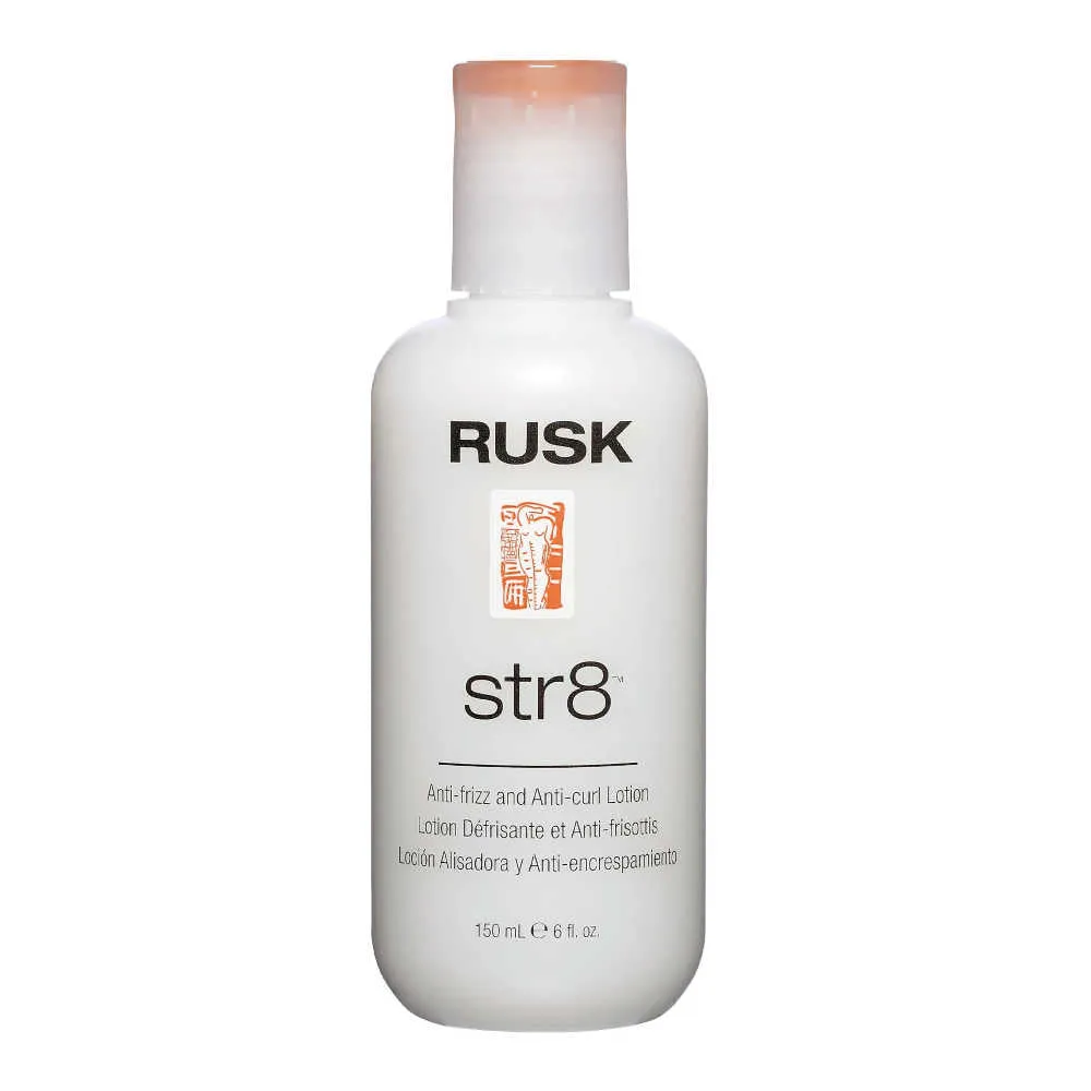 Rusk Str8 Anti-frizz & Anti-curl Lotion – 6 oz. (150 mL)