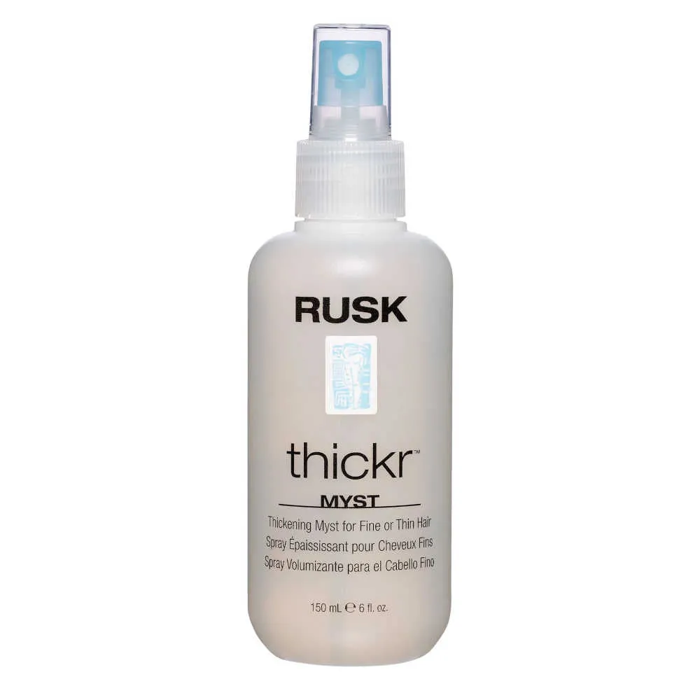 Rusk Thickr Thickening Myst Designer Collection – 150 mL (6 oz.) – For Fine or Thin Hair