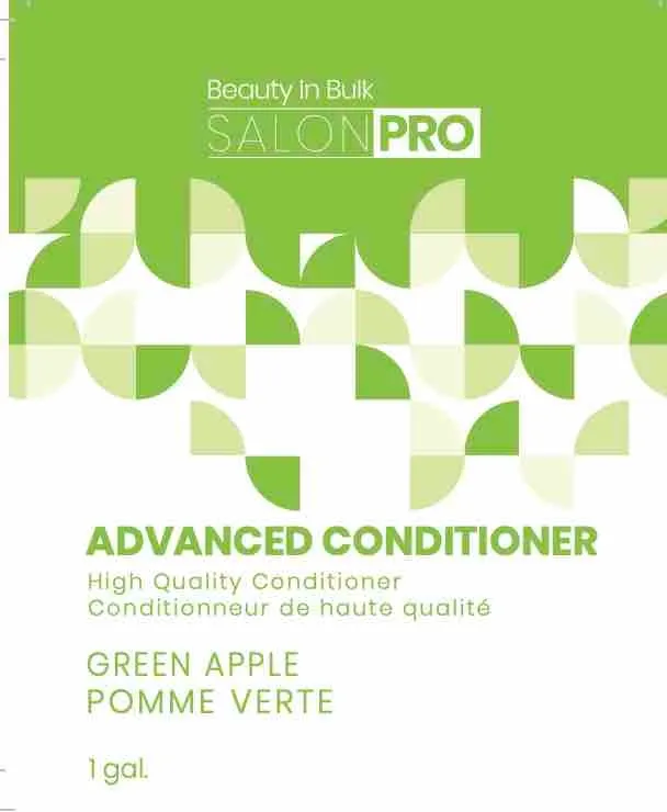 Salon Pro Advanced Conditioner Green Apple Gallon