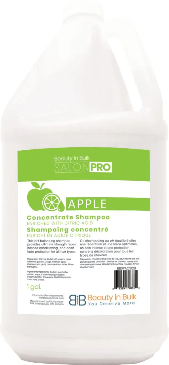 Salon Pro Apple Concentrate Shampoo – Gallon