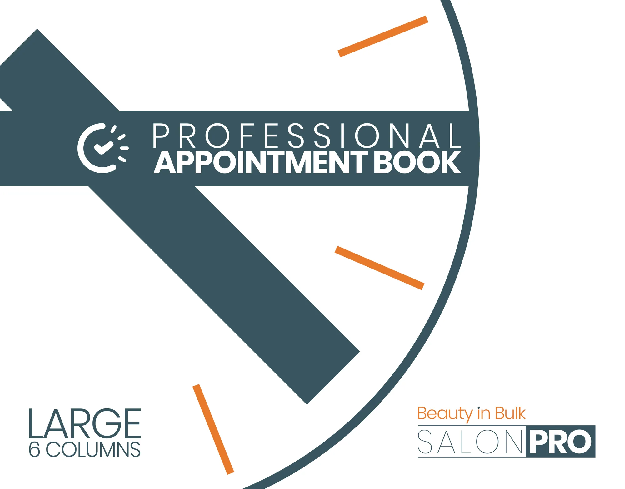 Salon Pro Appointment Book Large – 6 column