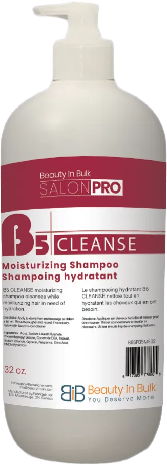 Salon Pro B5 Moisturizing Shampoo – 32oz with pump!