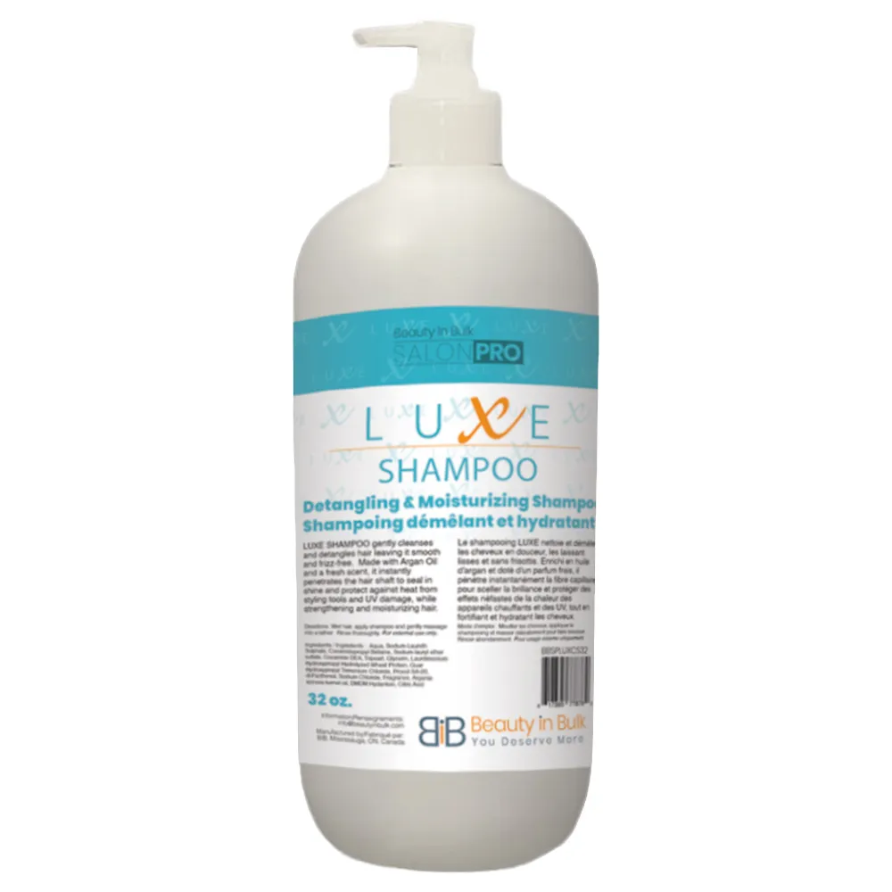 Salon Pro LUXE Detangling and Moisturizing Shampoo β 32oz with pump!
