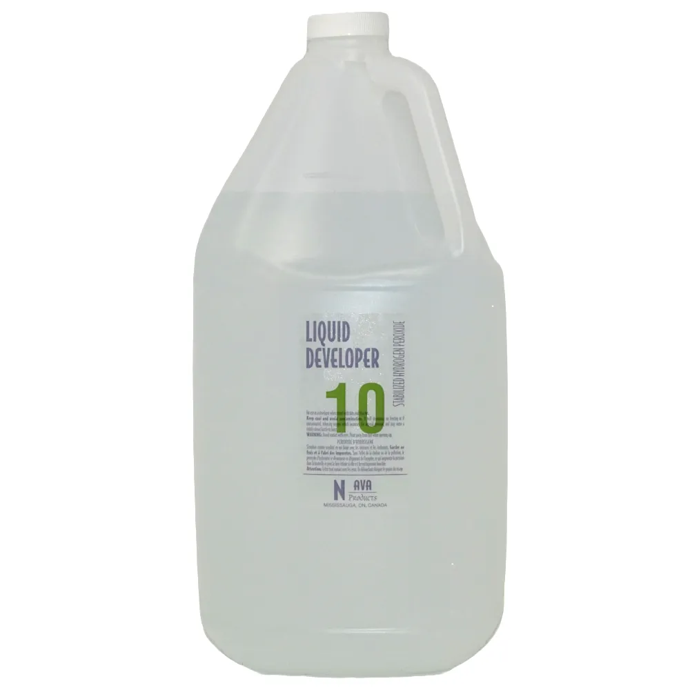 Salon Pro Liquid Developer 10 volume Gallon