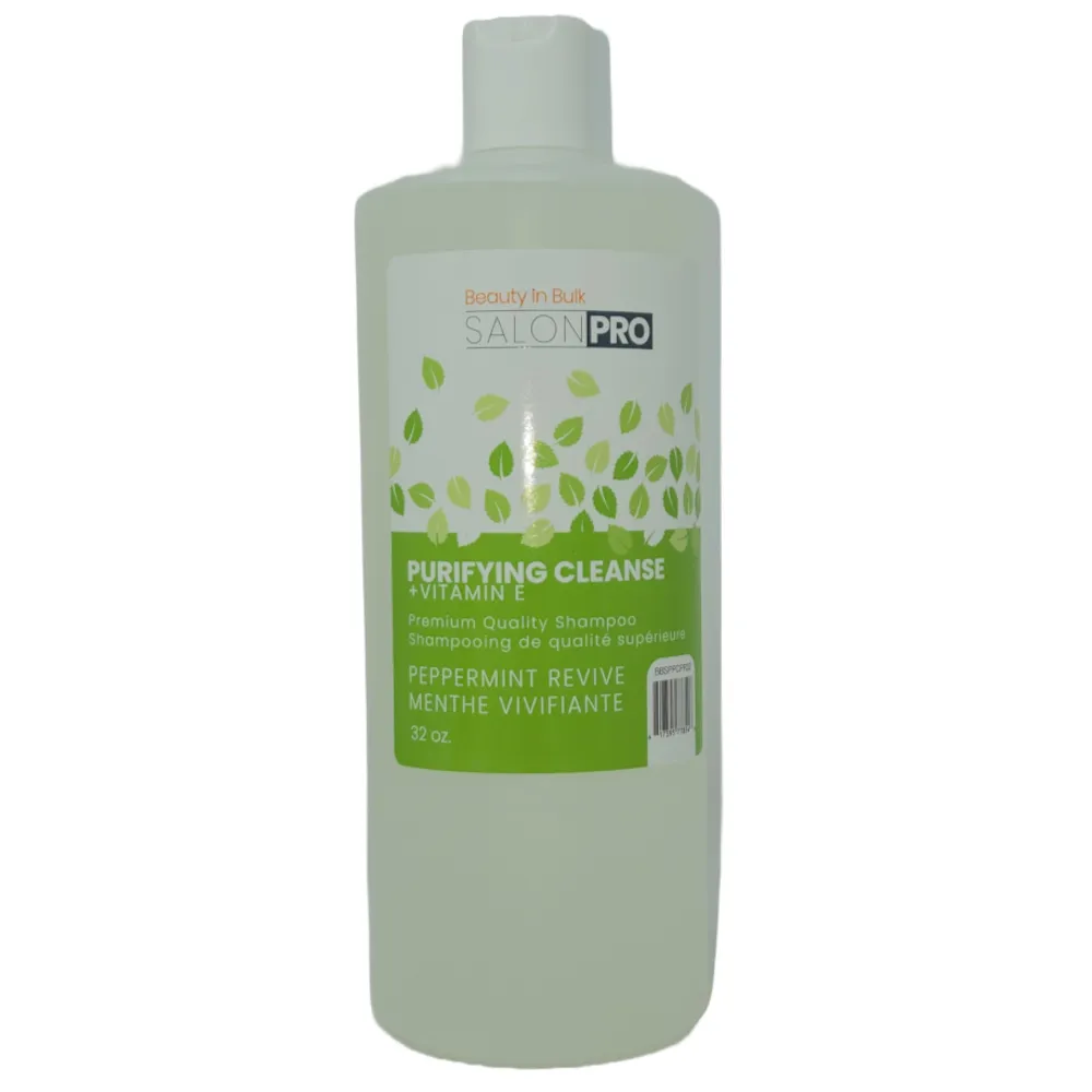 Salon Pro Purifying Cleanse Pepermint Revive Shampoo 32oz
