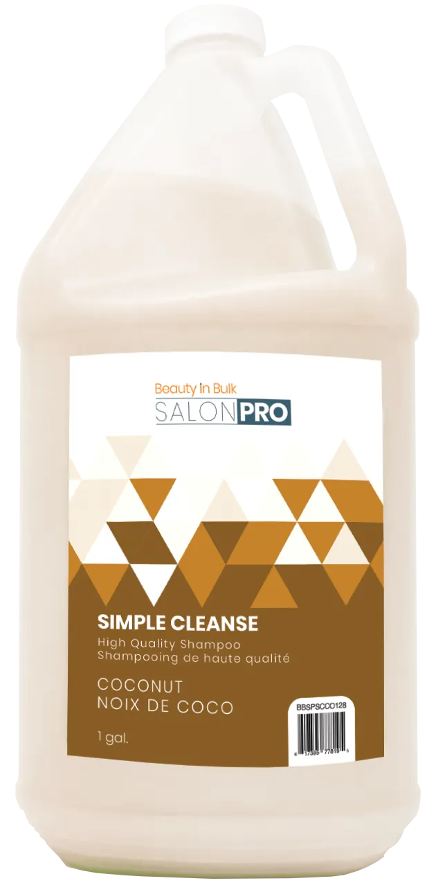 Salon Pro Simple Cleanse (Shampoo) Coconut Gallon