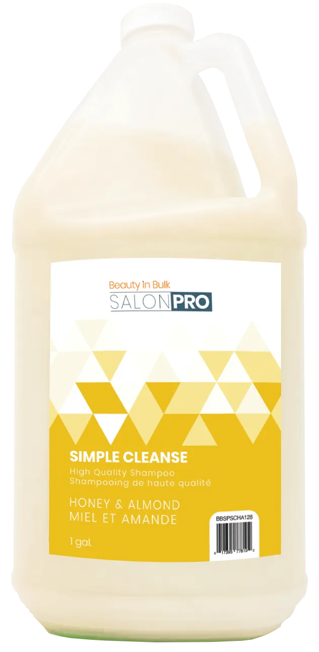 Salon Pro Simple Cleanse (Shampoo) Honey Almond Gallon