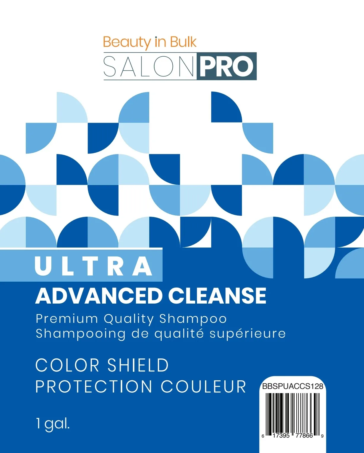 Salon Pro Ultra Advanced Cleanse (Shampoo) Color Shield Gallon