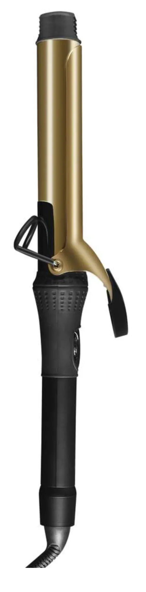 StyleCraft 24K GOLD STYLE STIX – LONG BARREL SPRING CURLING IRON 1.25″