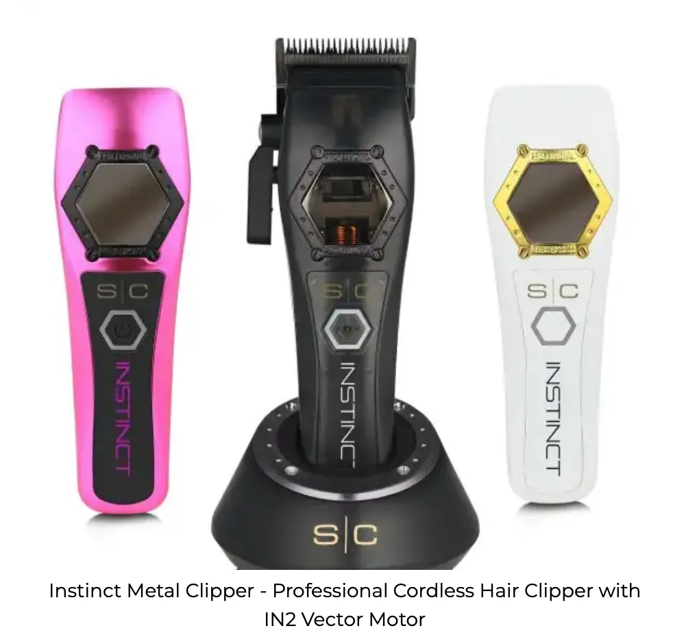 StyleCraft INSTINCT METAL CLIPPER WITH IN2 VECTOR MOTOR