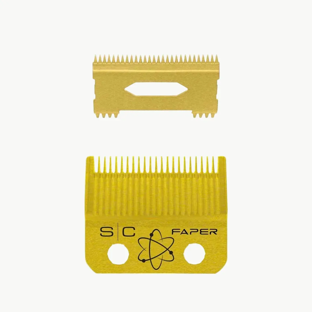 Stylecraft Gold Titanium Faper Clipper Blade and Slim Deep Tooth Cutter