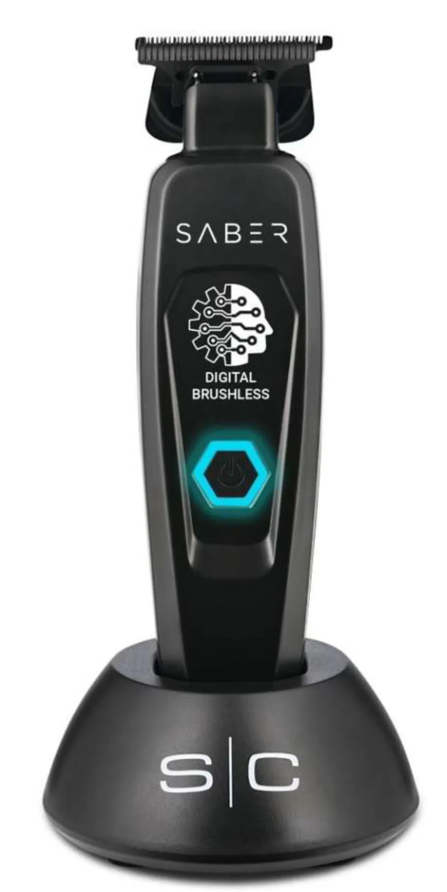Stylecraft SABER – PROFESSIONAL FULL METAL BODY TRIMMER – BLACK SC403B