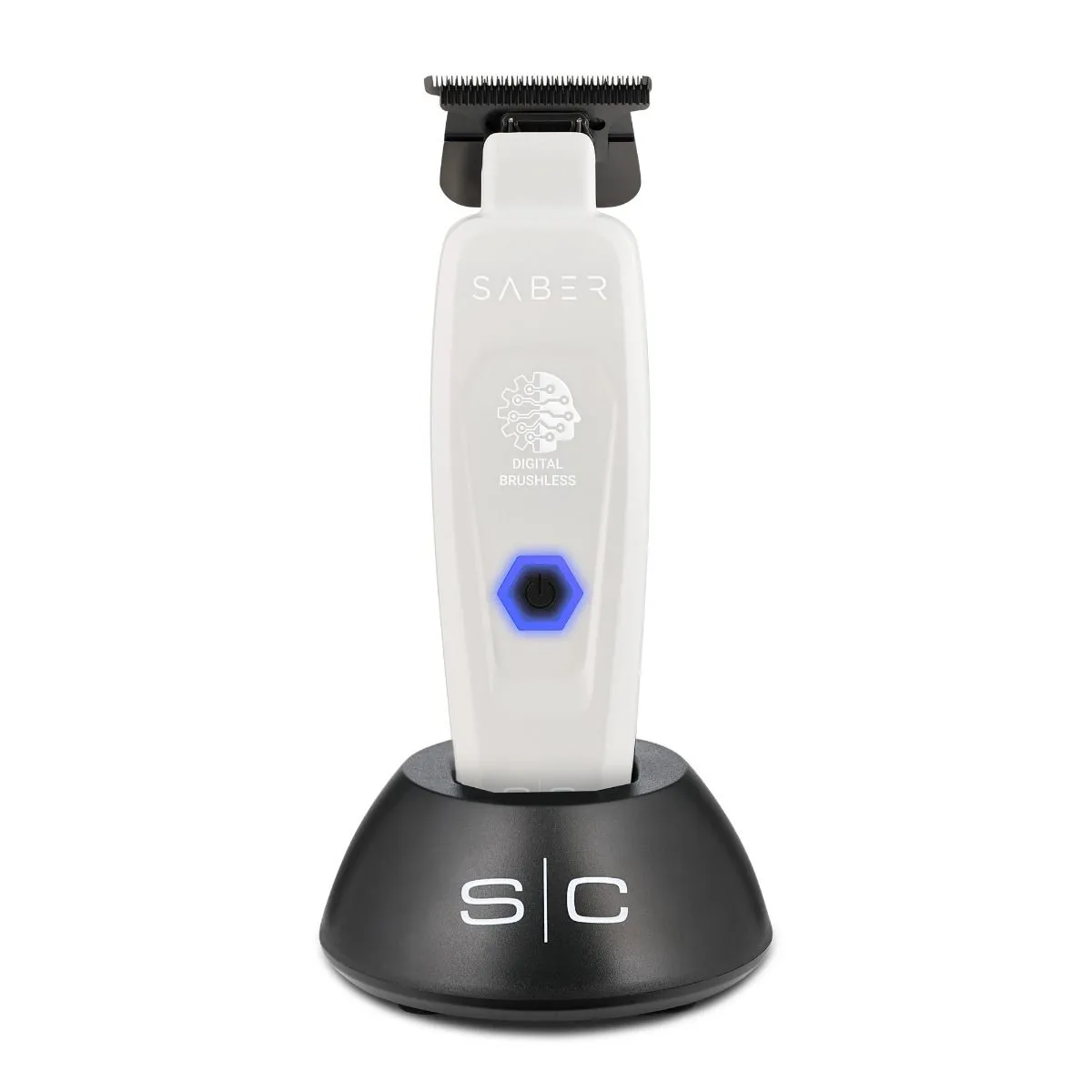 Stylecraft SABER – PROFESSIONAL FULL METAL BODY TRIMMER – WHITE