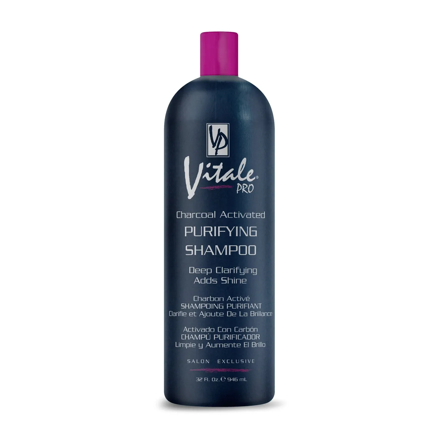 Vitale Pro Charcoal Activated Purifying Shampoo – 32oz