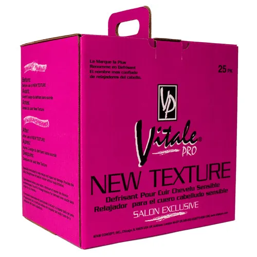 Vitale Pro New Texture Relaxer Kit – 25 pack